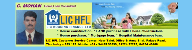 mohan fin consultant Housing Finance Thuckalay