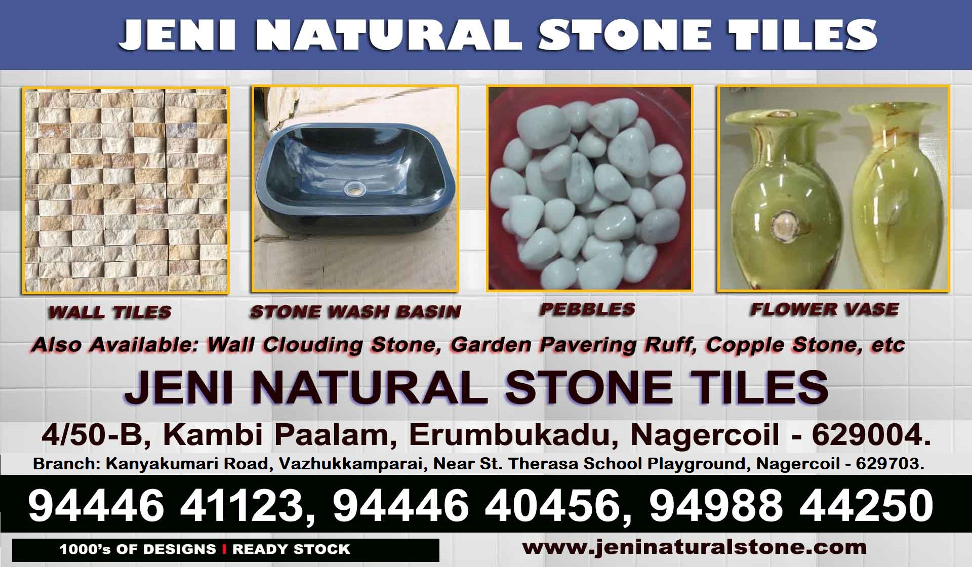 Jeni Natural Stone Tiles Nagercoil