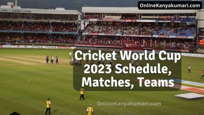 Cricket World Cup 2023 Schedule Cricket World Cup 2023 Schedule
