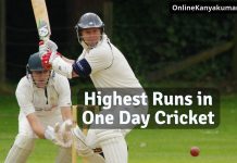 Highest Runs in One Day Cricket Most Runs in an Innings in ODI