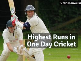 Highest Runs in One Day Cricket Most Runs in an Innings in ODI