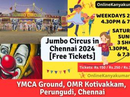 Circus in Chennai 2024 | Jumbo Circus in Chennai