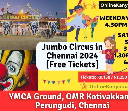 Circus in Chennai 2024 | Jumbo Circus in Chennai