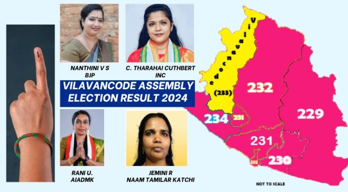 Vilavancode Assembly Election Result 2024 FINAL Vilavancode MLA Bye Election 2024 Result