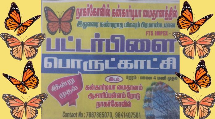 Butterfly Exhibition Nagercoil 2024